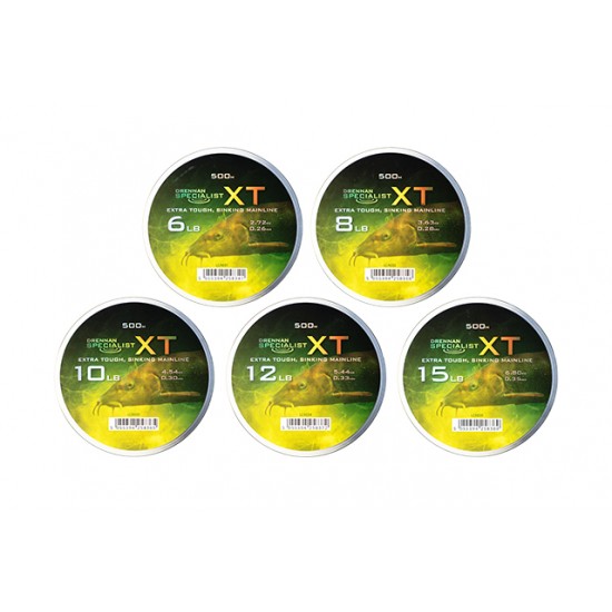 Fir Monofilament Drennan -  Specialist XT Mono 0.30mm 500m